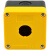 德力西LAY5SHZ单孔按钮盒1孔 2孔 3孔黄色急停按钮盒开关盒接线盒 3孔灰白色