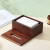 睿爸现代中式相思木纸巾盒木质餐桌抽纸盒家用茶几纸抽盒桌面收纳盒 竹木款