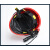 YHGFEE17统型抢险救援安全帽ABS应急救援消防安全帽防砸耐冲击防火地震 橙红安全帽+灯架+手电筒