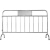 不锈钢铁马护栏 商场交通安全道路围栏 铁马护栏地铁隔离栏带移动 201材质32管1000mm*2000mm