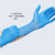 山头林村一次性PVC 复合丁腈手套防护检查食美容电子按摩乳胶耐用价HXM474 透明盒装100只 一次性PVC手套 XL