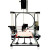 3D打印机套件家用高精度prusai3铝型材diy套件3dprinter 200*200*300mm 套餐三