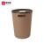 奎西亚 压圈垃圾桶圆形纸篓 直径23.5cm高30cm 个