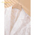 MORNYMOSS品牌2024夏季新款镂空西装外套女士高级感薄款蕾丝小西服修身短款 黑色 L