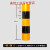 红白黄黑警示桩反光膜电线杆反光贴交通膜电力膜安全柱子反光贴纸 高度60cm3黄2黑1米