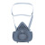 玖盾安科JD-900-防尘半面罩头套喷漆专用化工气体换活性炭防尘面罩 JD-900三件套
