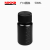 NIKKO试剂瓶HDPE塑料瓶圆瓶大口小口黑色避光样品瓶避光液体 黑色大口圆瓶 100ml