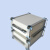 K型铝型材外壳仪表机箱DIY工控控制盒电源线路板壳体设备箱定制 5U*63孔*350全深