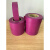 PVC线速紫色电工胶带17mm25米加长防水阻燃耐高温电气胶 17mm*25米紫色5卷