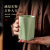 陶致汝窑暖手杯喝水杯可乐杯家用陶瓷随手主人杯大号绿茶杯单个人茶具 介福哥窑-单个水杯220ml