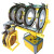 德威狮定制PE管高配热熔焊机液压半自动对焊机燃气管道工程焊管机63/315/630 (63)90-250液压顶配