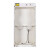 富都华创 气瓶柜双瓶二代报警器白色实验室全钢智能液化气瓶柜 FDHC-QPG-11