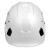运动型安全帽工地男领导国标防砸夏季透气攀岩登山头盔建筑工程女 白色 SF06-标准款