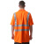 博迪嘉 GN650短袖POLO衫 透气鸟眼布 户外作业交通反光安全服 荧光橘红色 XXXL码1件 可定制