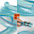 潍坊时代牌钢丝管pvc钢丝螺旋增强软管耐寒抗冻水管油管透明软管 32mm壁厚2个厚50米一盘价