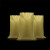 寰跃 HY-219 黄色编织袋防水防汛蛇皮袋子沙土袋打包塑料编织袋 100*130cm