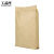 工品库（GONGPINKU）纸塑复合袋（10个） 牛皮纸编织防潮袋 化工水泥袋蛇皮袋 45*65