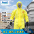 Ansell 3000连体全身危化品运输耐酸碱C级防化服危险化学品防护服工作服 黄色-连体 XL 