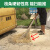 访客  手工环卫大竹扫把3.5斤【5把装】物业环卫小区学校工厂马路柏油道路地面清扫清洁大号竹柄笤帚扫帚