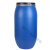 博雷奇工业级抱箍法兰桶手提塑料桶 广口带铁箍法兰桶 160L(新料) 法兰桶