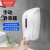 瑞沃（SVAVO）手动皂液器免打孔给皂器卫生间壁挂式洗手液盒 PL-151051白色	