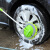 卡饰社（CarSetCity）雪尼尔洗车拖把 可伸缩铝杆洗车刷 汽车用擦车刷车拖把 除尘掸子洗车工具 绿色