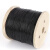 臻工品 304不锈钢绳 黑色包塑包胶钢丝绳 包胶不锈钢丝绳 单位：米 黑色包塑2.5mm（7*7） 