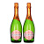 意大利美漾心动高泡起气泡甜白葡萄酒香槟杯组合 750ml 双支