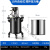 ONEVAN气动压力桶10-60L喷漆压力罐不锈钢喷胶罐自动搅拌喷涂油漆涂料机 60升手动+密封圈