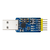 丢石头 多功能六合一串口转换模块 USB转UART USB转TTL/RS232/RS485 手动六合一串口模块 CP2102
