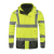 CMCBRIGHT 长袖抓绒3M反光条大衣活里活面 施工棉服荧光黄007008 需定制 45天