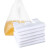 悦达给力 物业平口垃圾袋 单位物业搬家卫生塑料袋 加厚环保分类清洁袋子 商用 白色背心袋30*48cm厚5丝100只