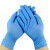 汉盾 HD-GP6005 蓝色丁腈防滑耐油餐饮家务厨房一次性手套 检查手套