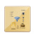 无线网插座面板暗装wifi86型无线网络智能插座带无线USB充电 浅黄色