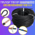 TRVVP双绞高柔拖链电缆屏蔽线2 3 4 6 8 10芯0.3 0.5控制电缆信号 屏蔽10*0.5外径12)