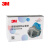 3M 电商版HF-52单罐硅胶防毒面具(防尘套装) 订货号XY003867401
