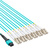良浦 多模万兆MPO-LC12芯 40G转10G/100G转25G多模万兆OM3 MPO分支光纤线 2米 MPO-MD12-LC-2M