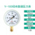 定制适用定制定制定制Y系列普通压力表  水压气压油压表(红旗)议 0-60Mpa