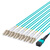 良浦 多模万兆MPO-LC12芯 40G转10G/100G转25G多模万兆OM3 MPO分支光纤线 2米 MPO-MD12-LC-2M