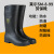 莱尔 化工工矿防化雨靴 SM-8-99 防水 防滑 耐油 耐酸碱 耐腐蚀 耐磨 黑色劳保靴 42 