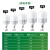 PHILIPS大功率LED灯泡E27螺口球泡40W大瓦数室内节能灯超亮照明灯 80W(E40螺口)6500K白光