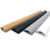 谋福（CNMF）橡胶线槽PVC软胶线槽地面走线槽明装走线槽地板槽压线板(白色5厘米宽)