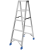 TLXT  折叠移动梯子加厚铝合金焊接人字梯多功能工程梯凳 焊接铝合金人字七步梯2.12米