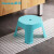 茶花儿童凳塑料小板凳家用浴室防滑凳子加厚换鞋凳宝宝矮凳小凳子 蓝色1张