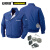 安赛瑞 风扇散热工作服（L）蓝色 夏季防暑降温服 风扇服 20861