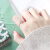 糖片片 韩版冷淡风雏菊食指钛钢戒指女日韩潮人学生个性指环潮 银色4号