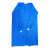 SMS一次性防护服无纺布透气防尘防水覆膜工作反穿衣隔离服 25克PP蓝色针织袖口(1件/袋 透明袋 非)