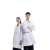 劳保佳 医院药店实验室药品食品厂用白大褂 可定制logo 男款短袖 白色 XXXL（180-185）