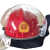 消防头盔红色 救援安全帽 消防员灭火防护头盔防火头部防护 红色