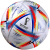 饷亨2022世界杯足球2022世界杯足球卡塔尔欧冠成人5号比赛儿童4号中小 英超十三代蓝白  热粘合5号